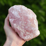 Bloc de Quartz Rose Brut l 1kg | Lithothérapie Stéphanie