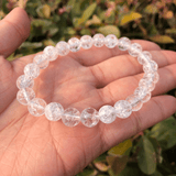 Bracelet Cristal de Roche Craquelé | Lithothérapie Stéphanie