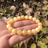 Bracelet en Jade Jaune | Lithothérapie Stéphanie