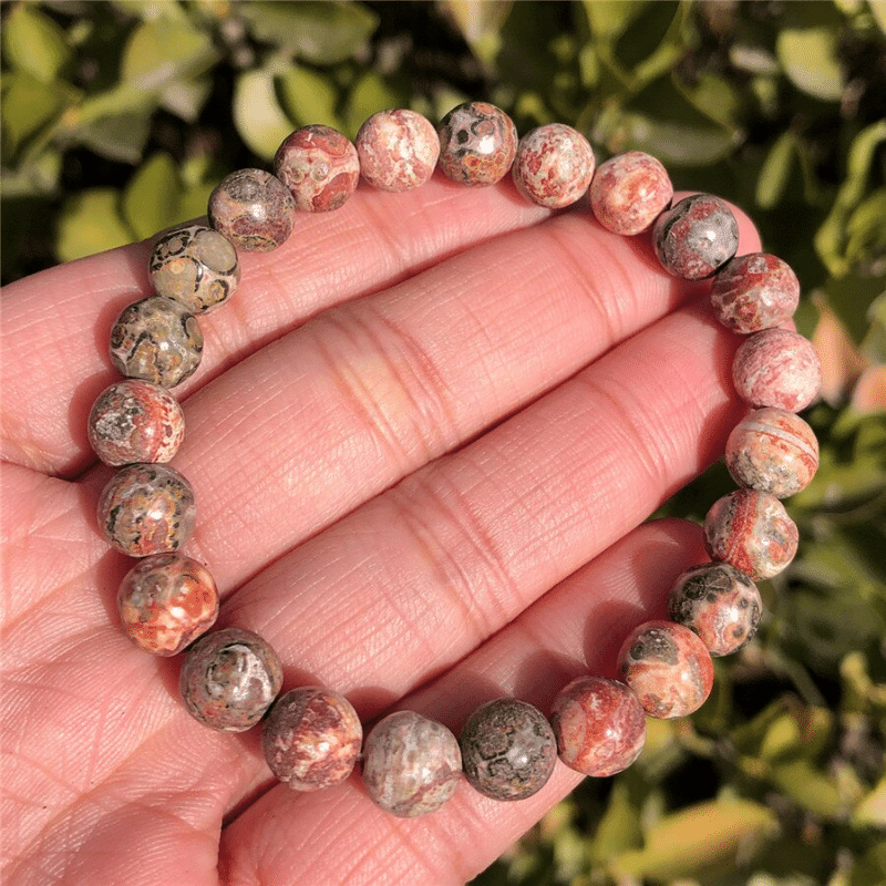 Bracelet en Jaspe Léopard | Lithothérapie Stéphanie