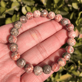 Bracelet en Jaspe Léopard | Lithothérapie Stéphanie