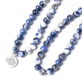 Bracelet Mala en Pierre Sodalite | Lithothérapie Stéphanie