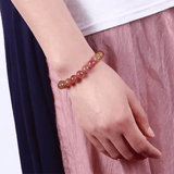 Bracelet Pierre Tourmaline Melon d'Eau | Lithothérapie Stéphanie