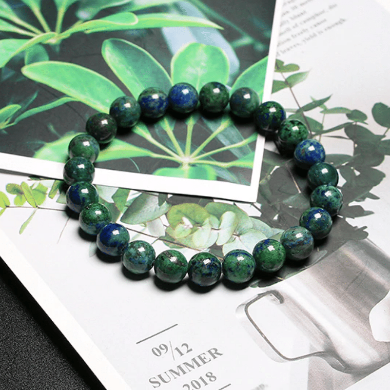 Bracelet en Chrysocolle | Lithothérapie Stéphanie