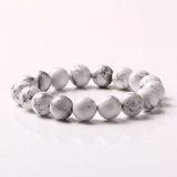 Bracelet Howlite | Lithothérapie Stéphanie