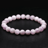 Bracelet en Kunzite 8MM | Lithothérapie Stéphanie