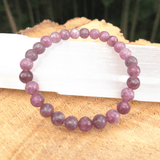 Bracelet Pierre Lépidolite | Lithothérapie Stéphanie