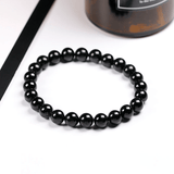Bracelet Pierre Obsidienne Noire | Lithothérapie Stéphanie