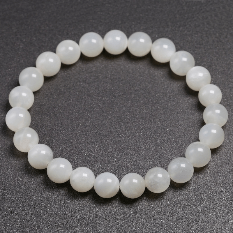 Bracelet en Pierre de Lune | Lithothérapie Stéphanie