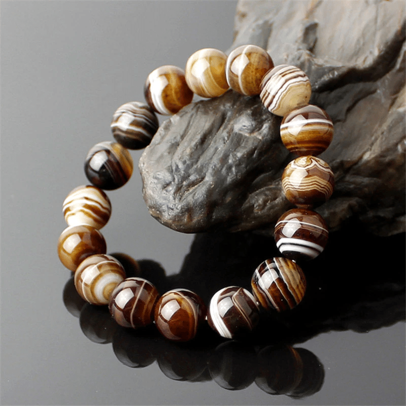 Bracelet en Sardonyx | Lithothérapie Stéphanie