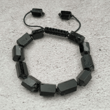 Bracelet Pierre Tourmaline Noire Brute | Lithothérapie Stéphanie