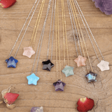 Collier Étoile en Pierre Naturelle | Lithothérapie Stéphanie