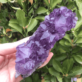 Druse d'Améthyste pour Recharger les Pierres | Taille Moyenne | Lithothérapie Stéphanie