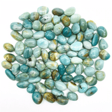 Pierre Roulée | Amazonite | 100g | Lithothérapie Stéphanie