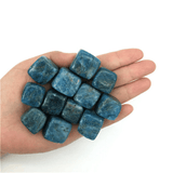 Apatite Bleue Roulée | Lithothérapie Stéphanie
