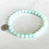 Aquamarin-Sternzeichen-Armband