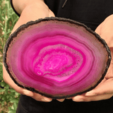 Tranche Agate Rose | Lithothérapie Stéphanie