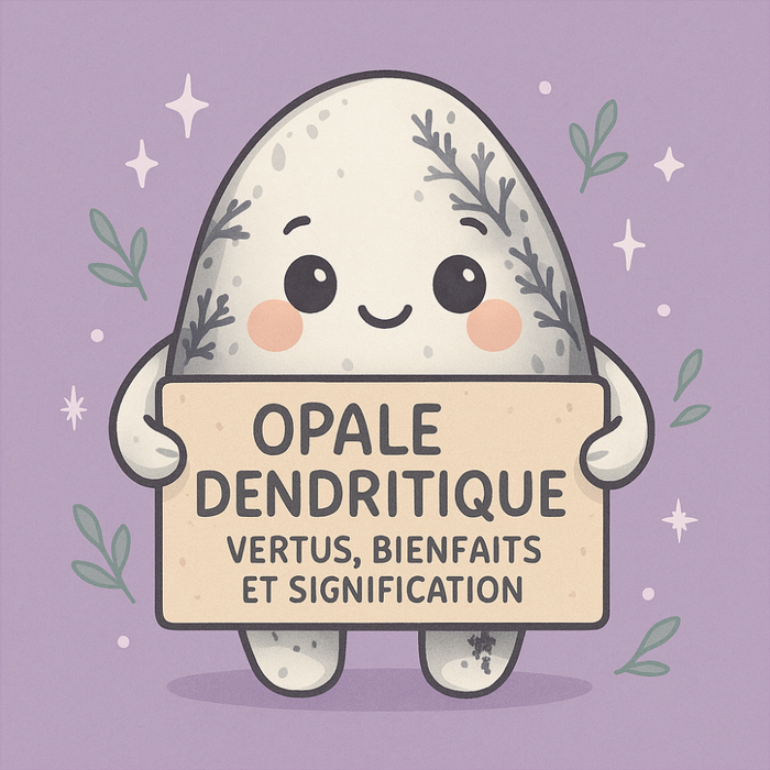 Opale Dendritique - Vertus, Bienfaits et Signification