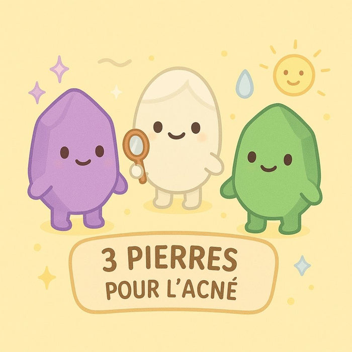 3 Pierres pour l'Acné