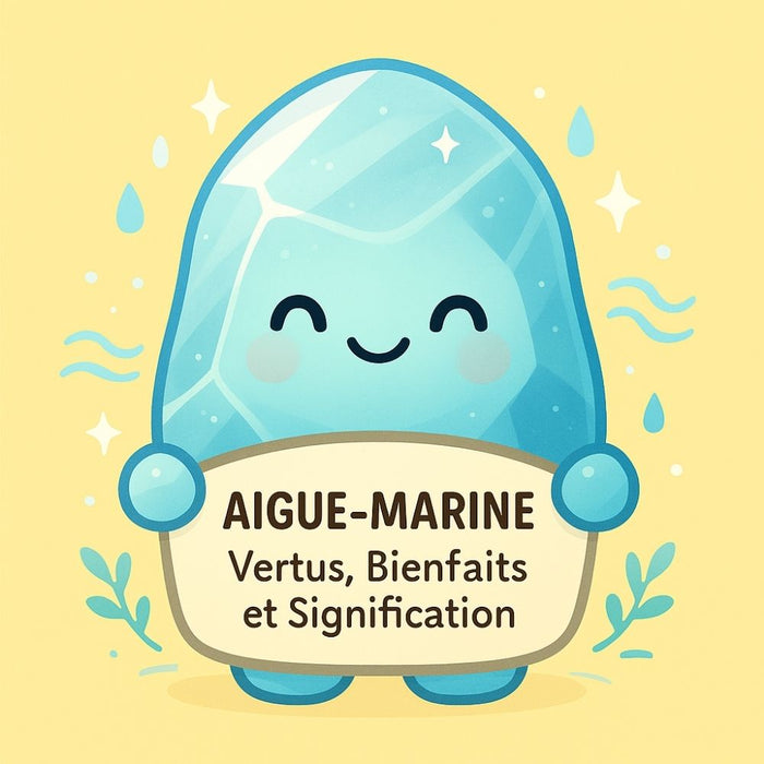 Aigue Marine - Vertus, Bienfaits et Signification