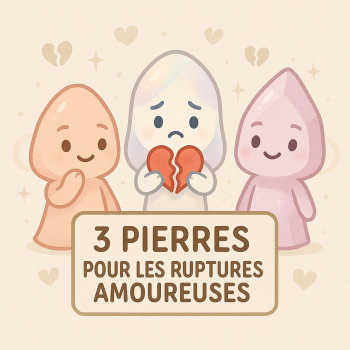 3 Pierres pour les Ruptures Amoureuses