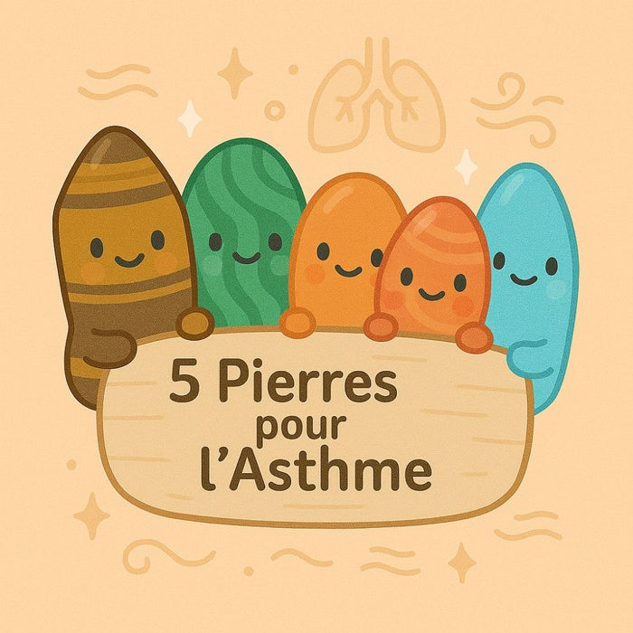 5 Pierres pour l'Asthme