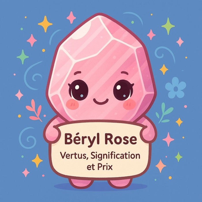 Béryl Rose - Vertus, Signification et Prix
