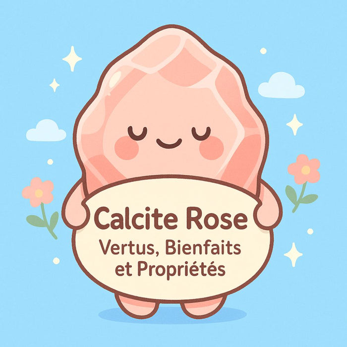 Calcite Rose - Vertus, Bienfaits et Propriétés