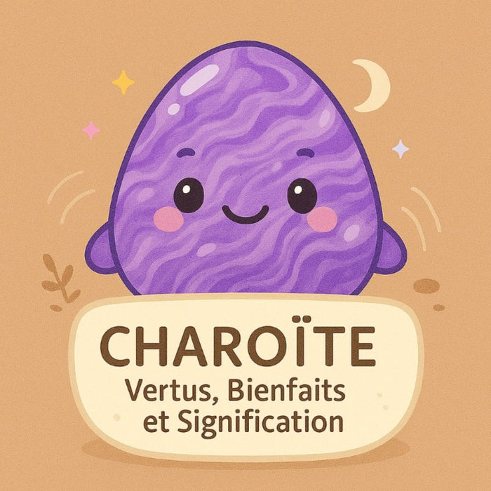 Charoïte - Vertus, Bienfaits et Signification