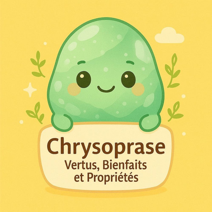 Chrysoprase - Vertus, Bienfaits et Propriétés
