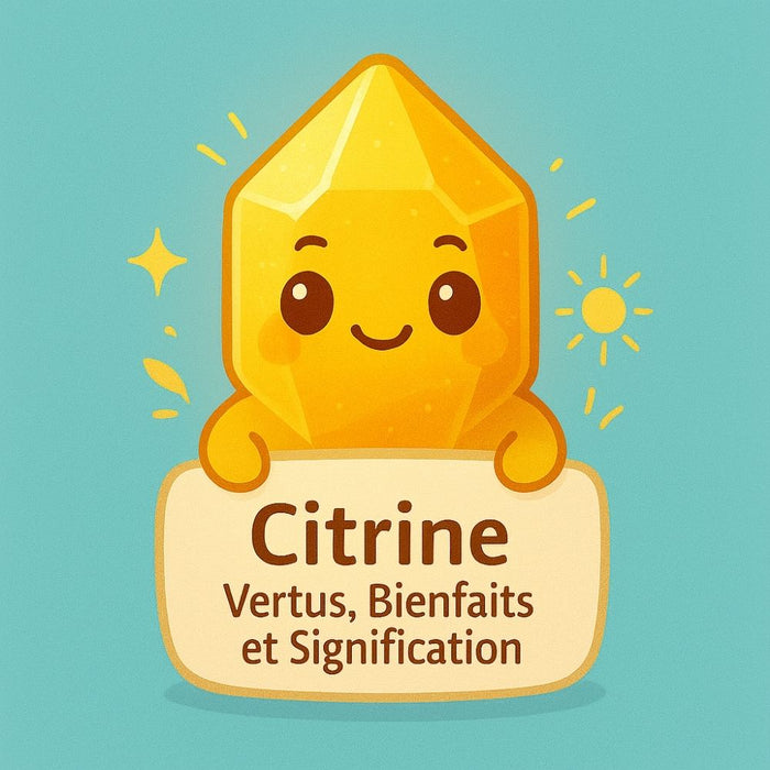 Citrine - Vertus, Bienfaits et Signification