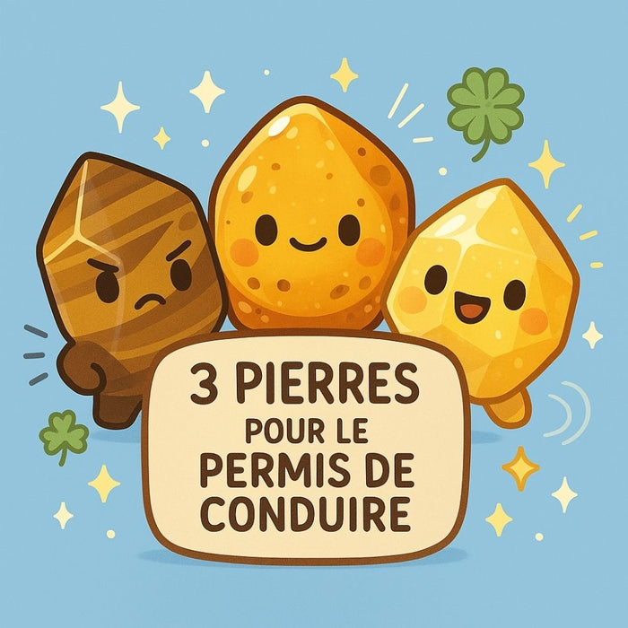 3 Pierres pour le Permis de Conduire