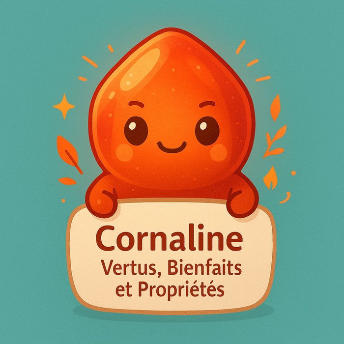 Cornaline - Vertus, Bienfaits et Propriétés
