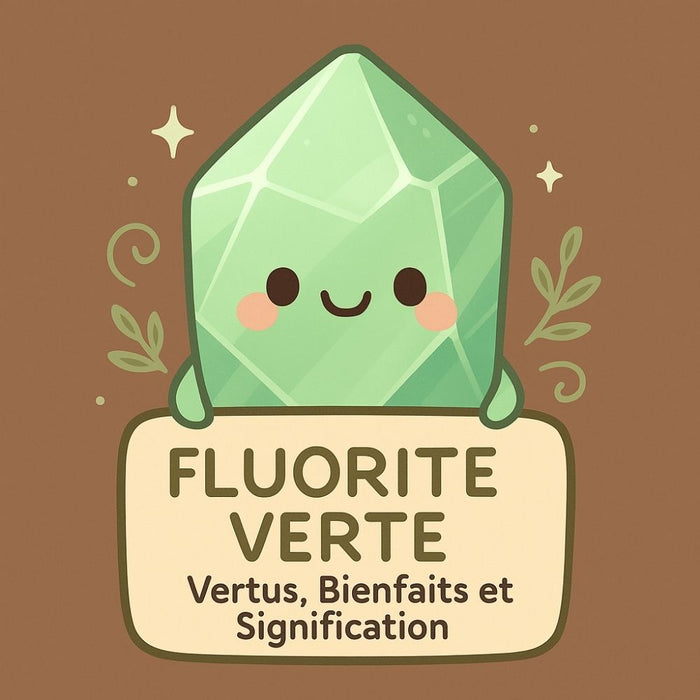 Fluorite Verte - Vertus, Bienfaits et Signification