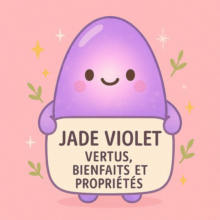 Jade Violet - Vertus, Bienfaits et Propriétés