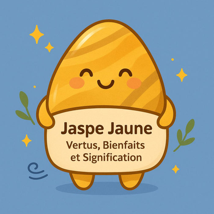 Jaspe Jaune - Vertus, Bienfaits et Signification
