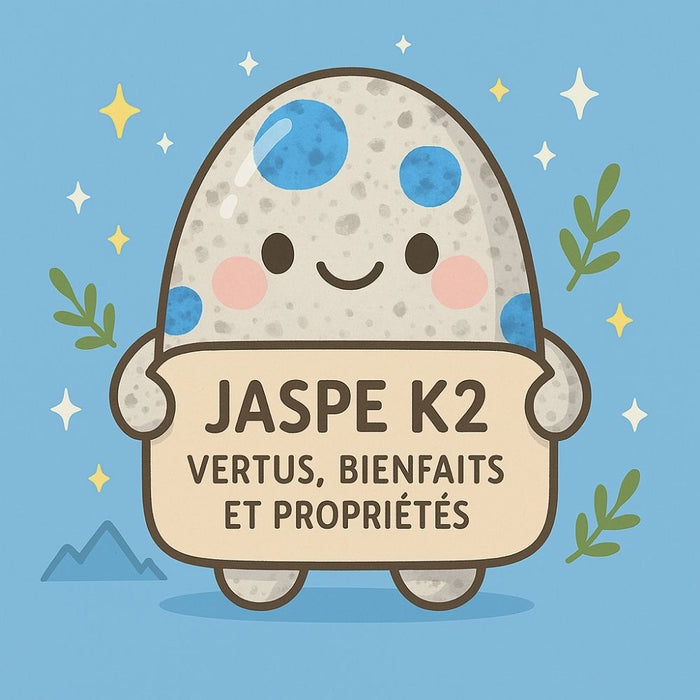 Jaspe K2 - Vertus, Bienfaits et Propriétés