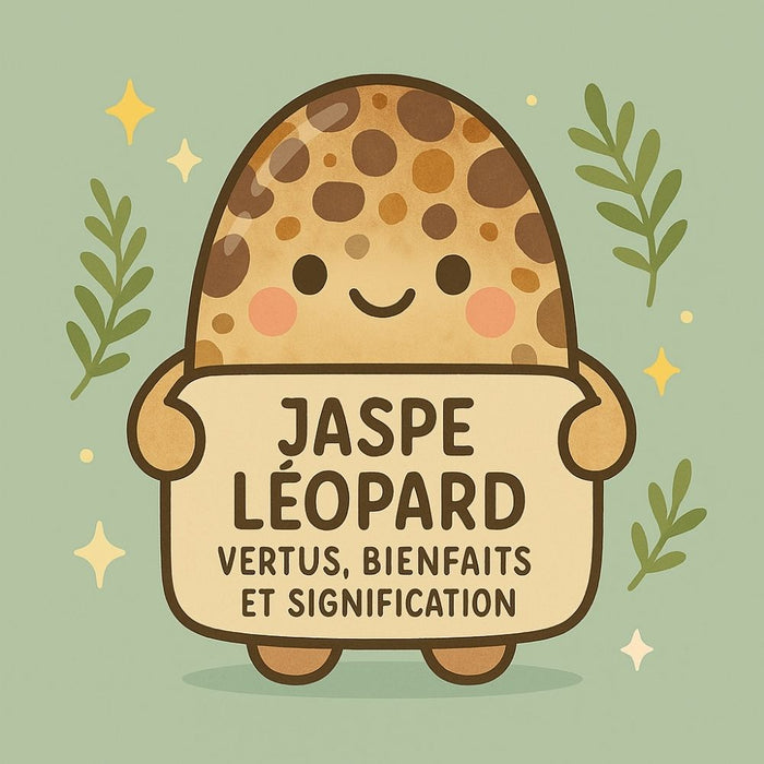 Jaspe Léopard - Vertus, Bienfaits et Signification