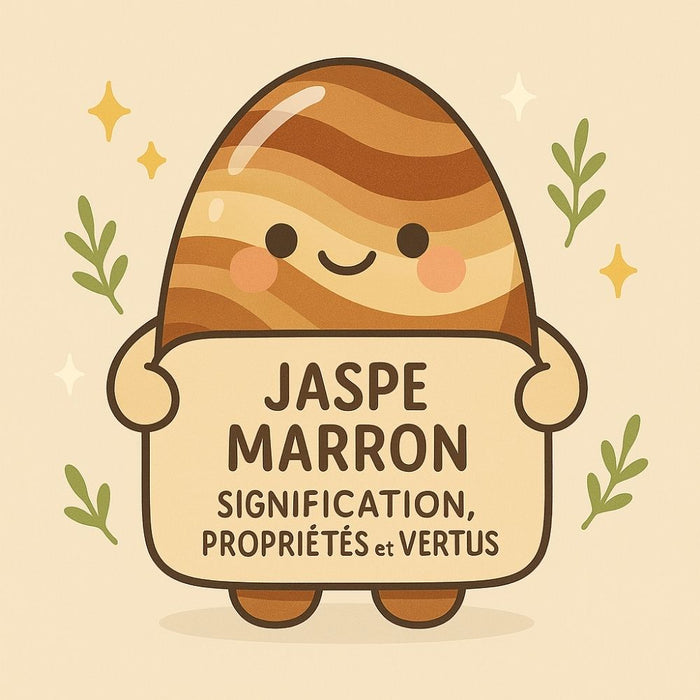 Jaspe Marron - Signification, Propriétés et Vertus