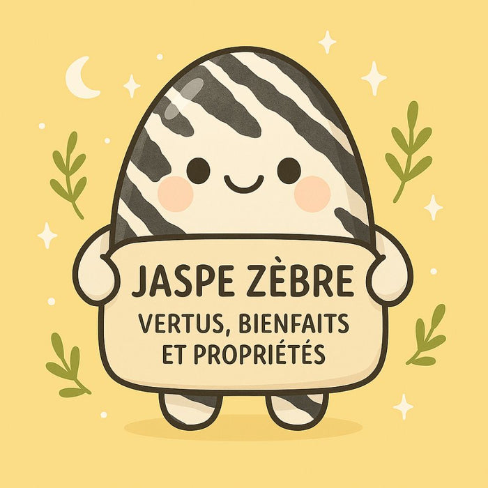 Jaspe Zèbre - Vertus, Bienfaits et Propriétés