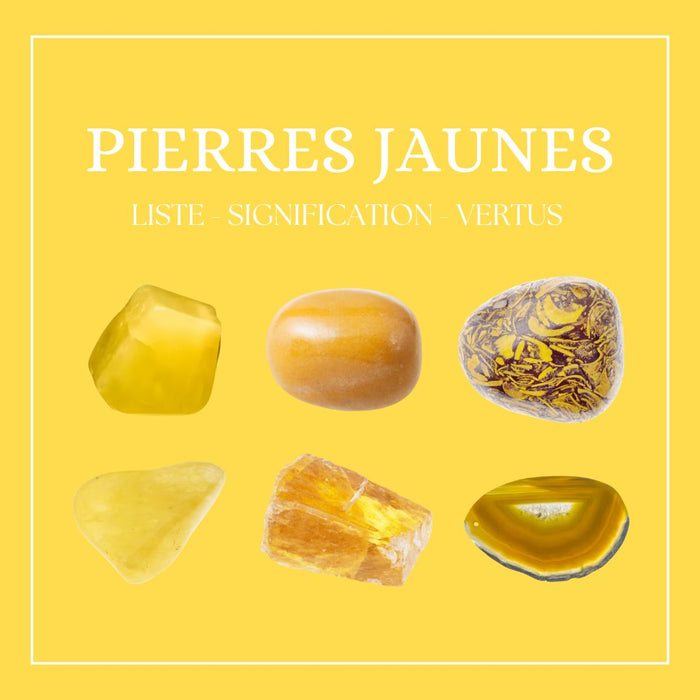 Pierres Jaunes - Liste et Signification