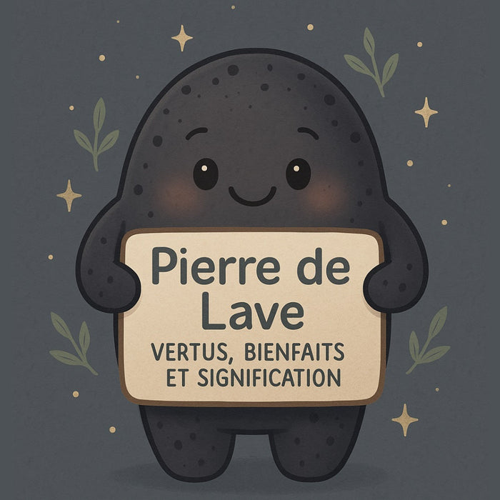 Pierre de Lave - Vertus, Bienfaits et Signification