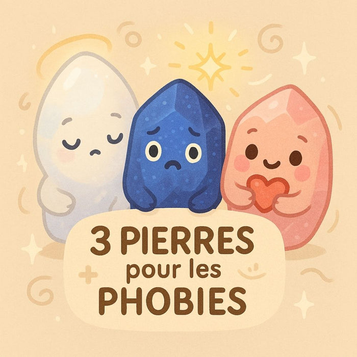 3 Pierres pour les Phobies