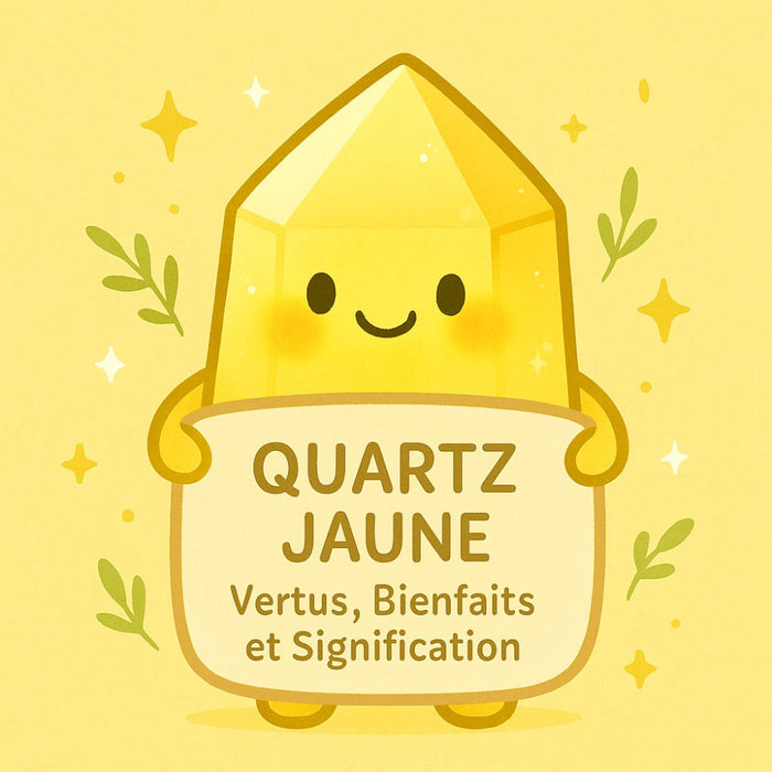 Quartz Jaune - Vertus, Bienfaits et Signification