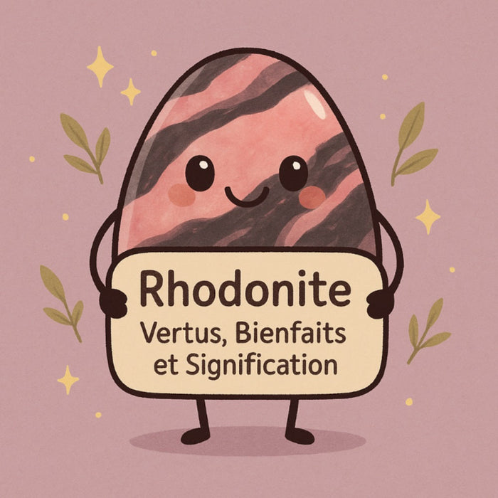 Rhodonite - Vertus, Bienfaits et Signification