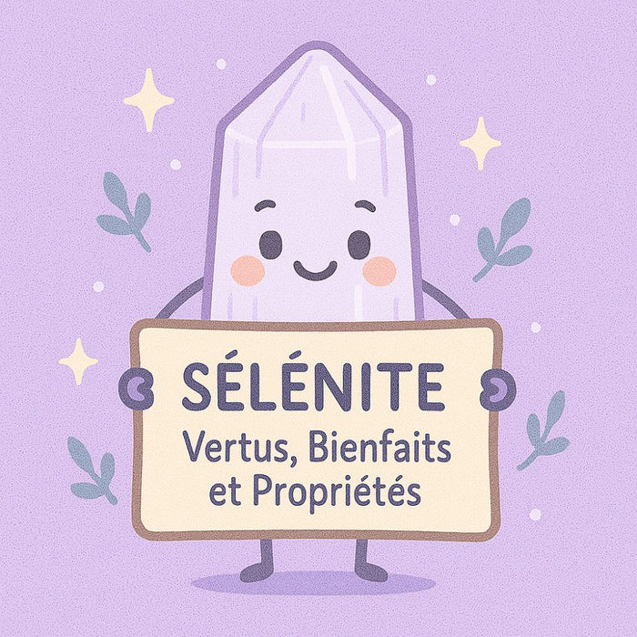 Sélénite - Vertus, Bienfaits et Propriétés
