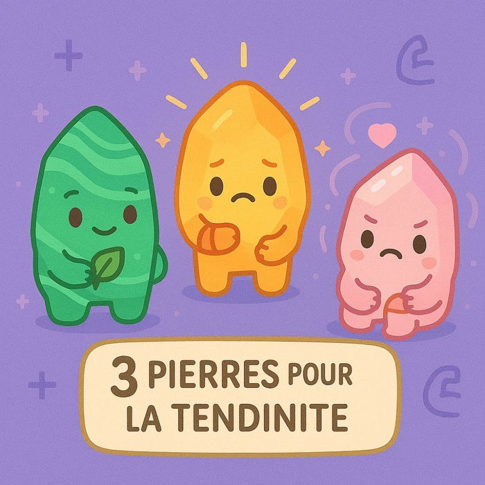 3 Pierres pour la Tendinite