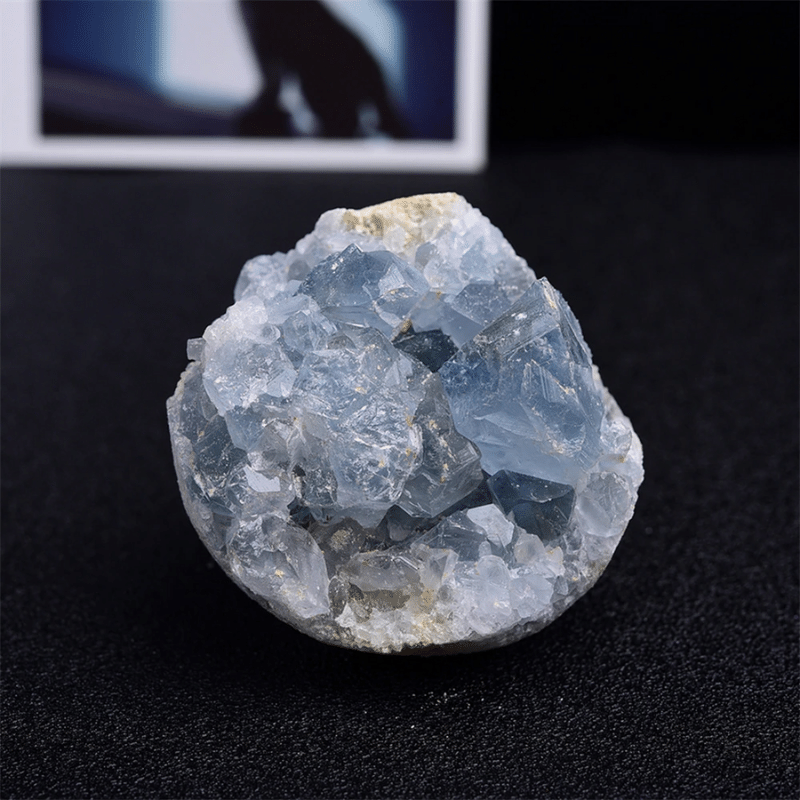 Druse de Célestite Bleue | Petite Taille | Lithothérapie Stéphanie