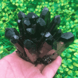 Amas de Quartz Fumé Brut | Lithothérapie Stéphanie