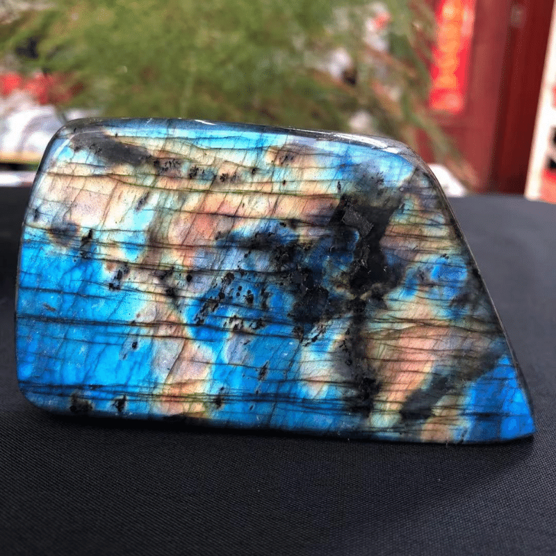 Gros Bloc à Poser en Labradorite | 500g à 1kg | Lithothérapie Stéphanie